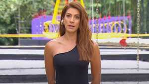 La presentadora de 'El Desafío' no se mostró muy cómoda con la situación que protagonizaron Yan y la Flaca.
