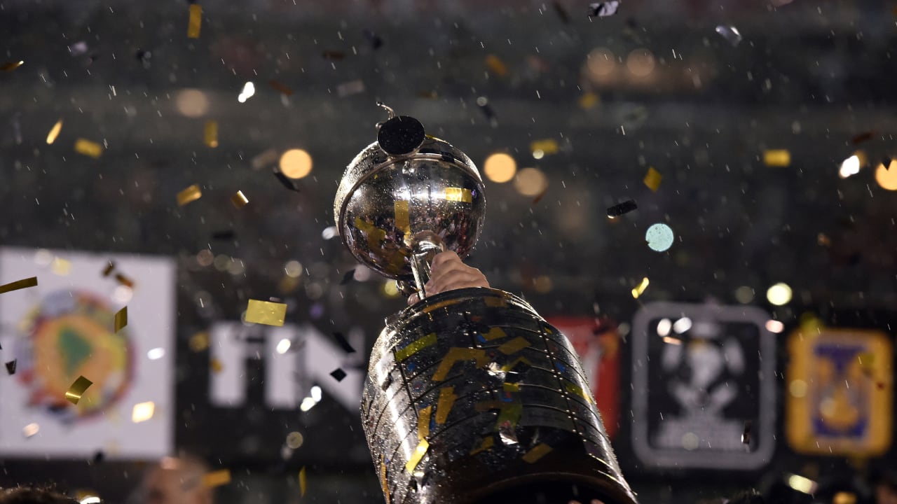 Trofeo inédito de la Copa Libertadores