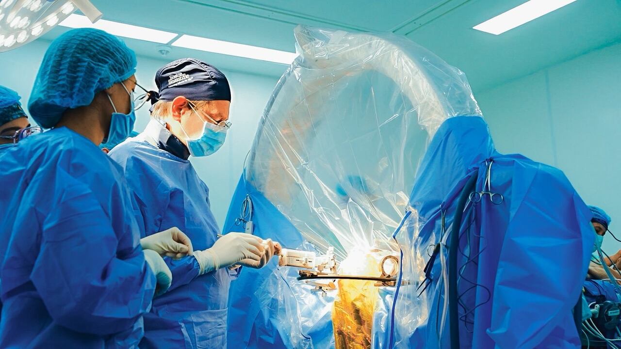 Esta es la primera cirugía de este tipo en Colombia.