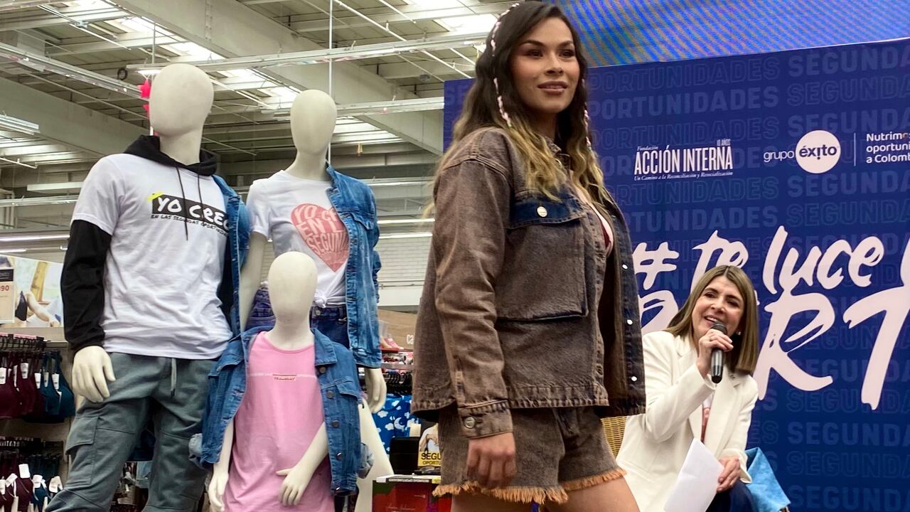 Pospenado desfila colección para Colombiamoda en iniciativa de Johana Bahamón #TeLuceLaLibertad