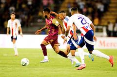 Imagen del partido de vuelta de la final del segundo semestre de la Liga Colombiana 2025, entre Deportes Tolima y Junior de Barranquilla.