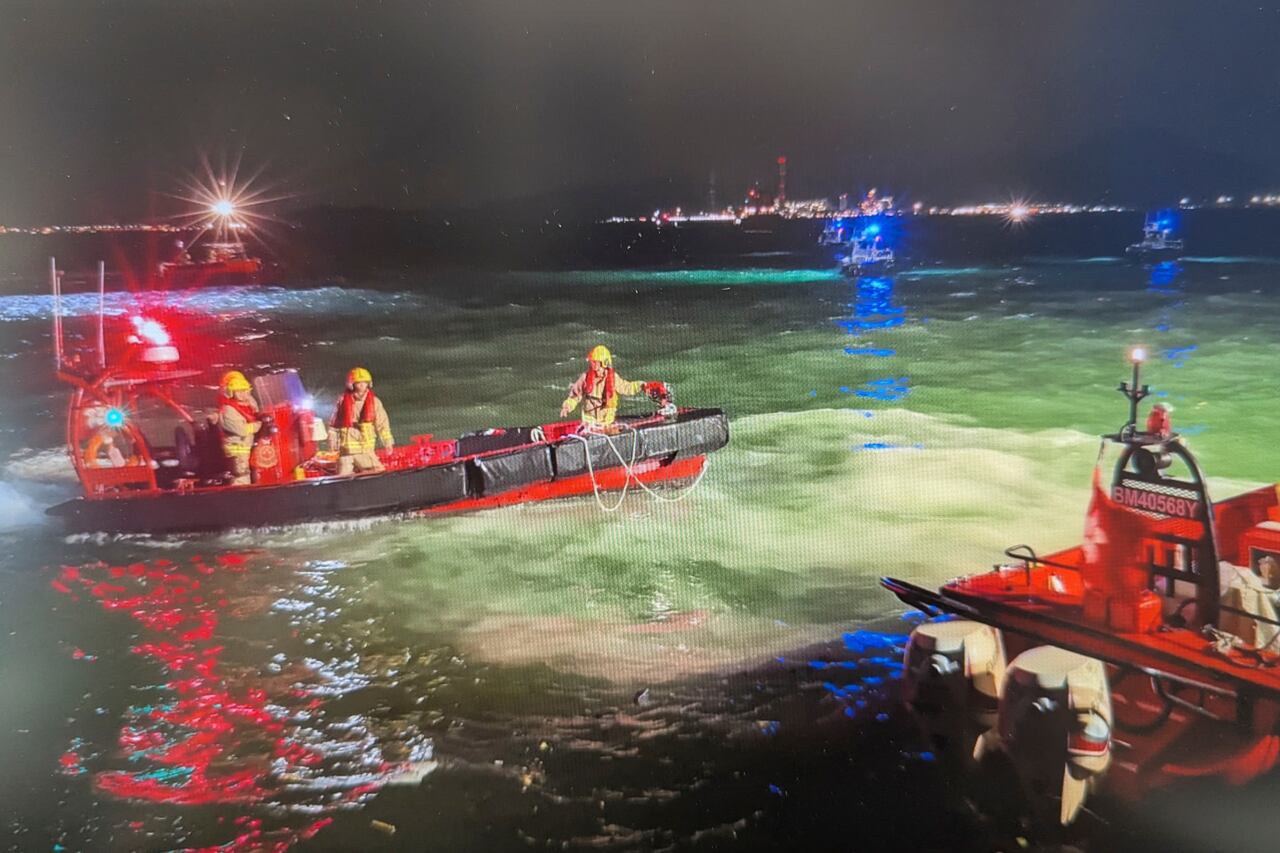 Accidente de avión en Hong Kong