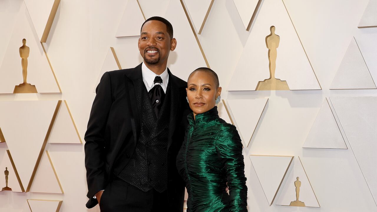 Will Smith y Jada Pinkett Smith en la 94th edición de los Academy Awards en Hollywood