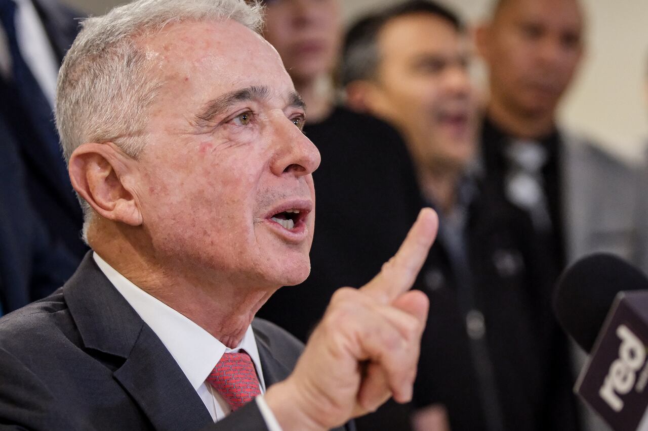 El expresidente Álvaro Uribe Vélez.
