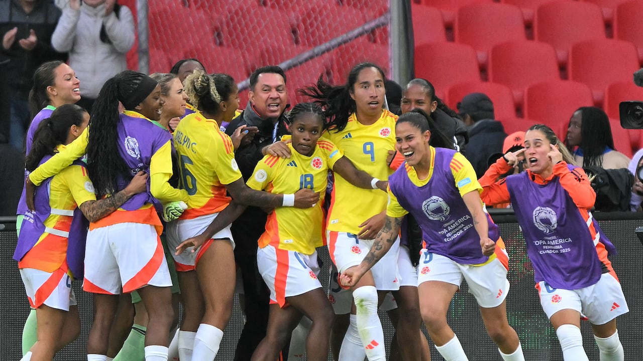 Selección Colombia femenina en la final de Copa América
