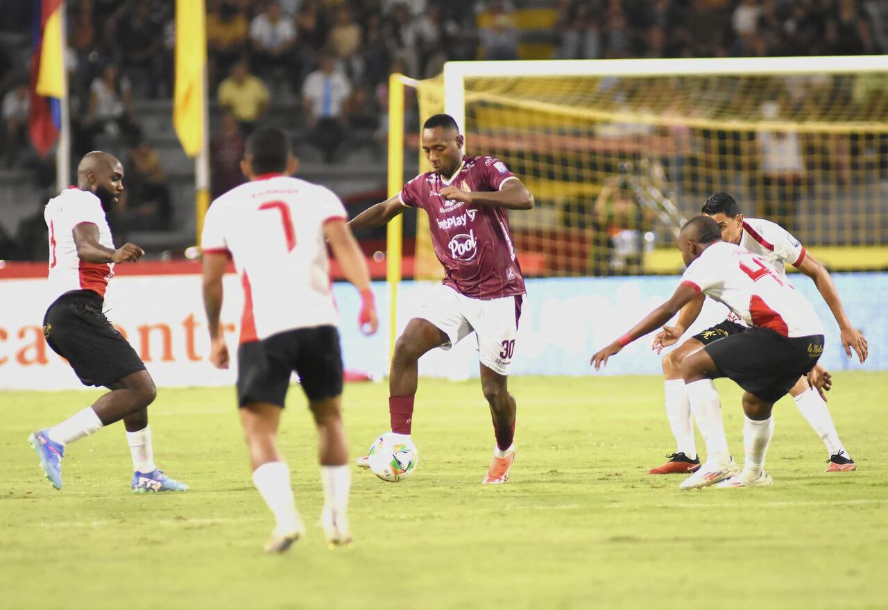 América de Cali cayó ante Deportes Tolima en la tercera fecha del cuadrangular B de la Liga BetPlay 2024-II.