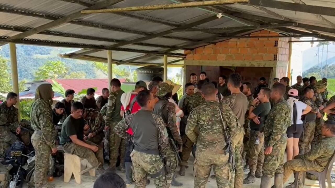 Los 67 soldados y policías participaron en las primeras intervenciones de la operación Perseo II, la cual se adelanta en la zona rural de El Tambo, Cauca.