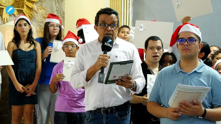 El quito día de la Novena de aguinaldos de El País se celebró desde la parroquia Santísima Trinidad del barrio Belalcázar.