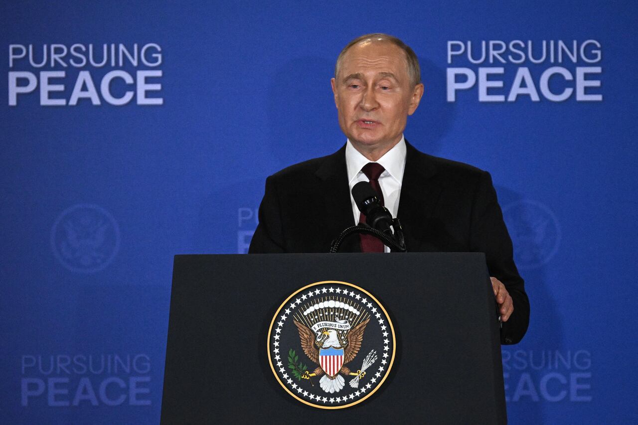 Vladímir Putin en Alaska