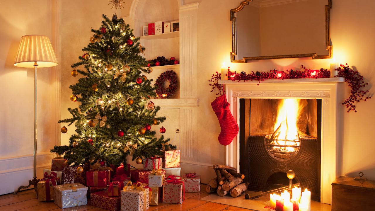 Navidad, luces del árbol de Navidad, árbol de Navidad, luces de Navidad