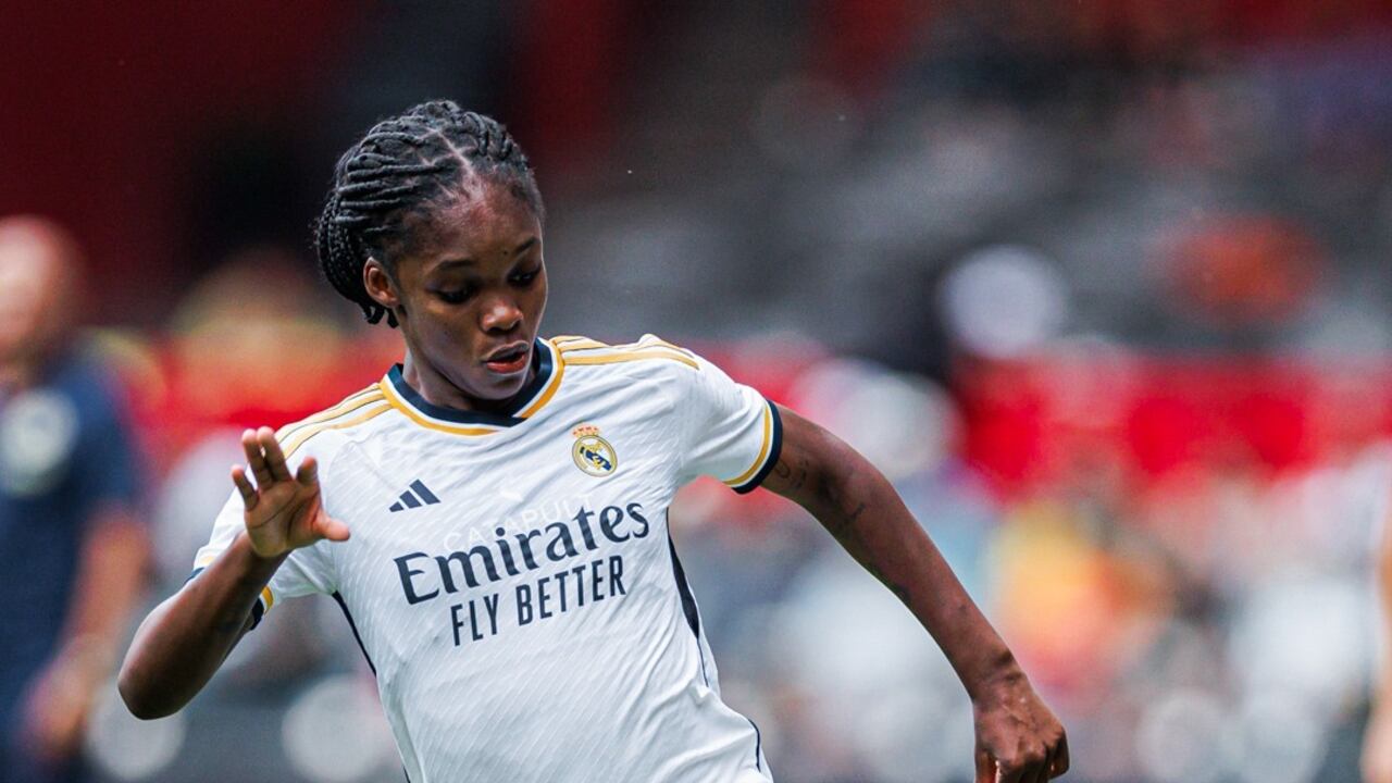 Linda Caicedo, delantera del Real Madrid.