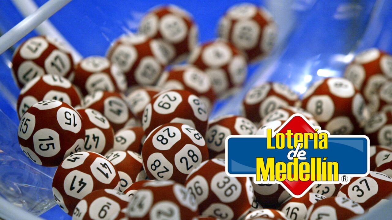 La Lotería de Medellín juega cada viernes en la noche.