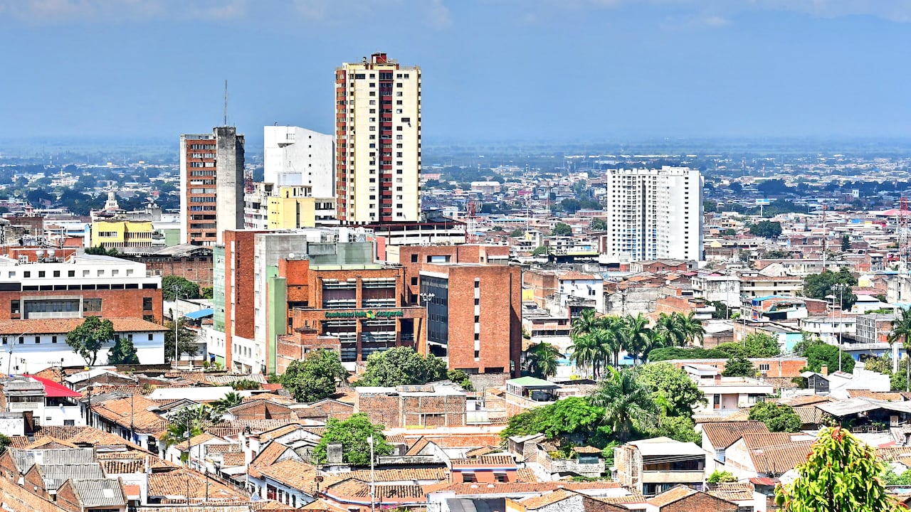 Panoramica de la ciudad de cali