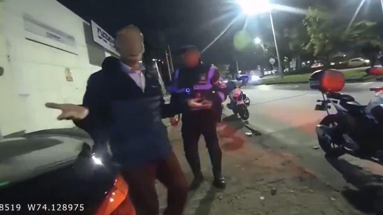 Caso de soborno por agentes de tránsito en Bogotá