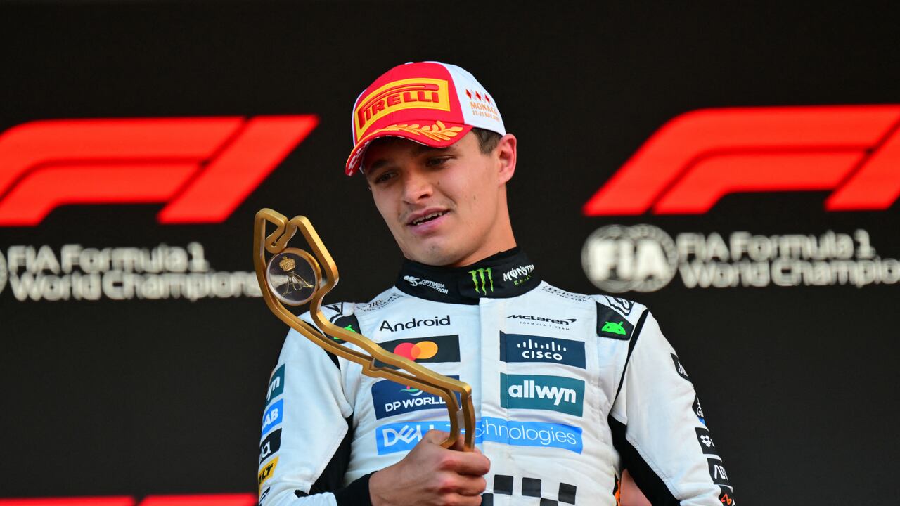 Lanado Norris Piloto de McLaren F1