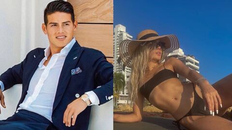 James Rodriguez y Silvia Lucía tiktoker