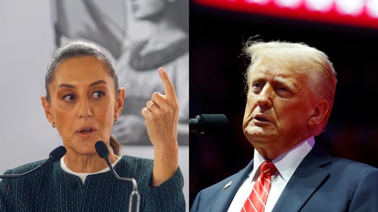 Presidenta de México Trump