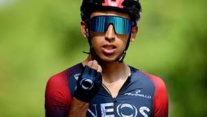 Egan Bernal, ciclista del Team Ineos.