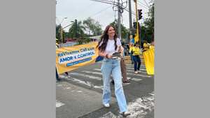 Taliana Vargas en las calles de Cali
Foto: Instagram @alejoeder
