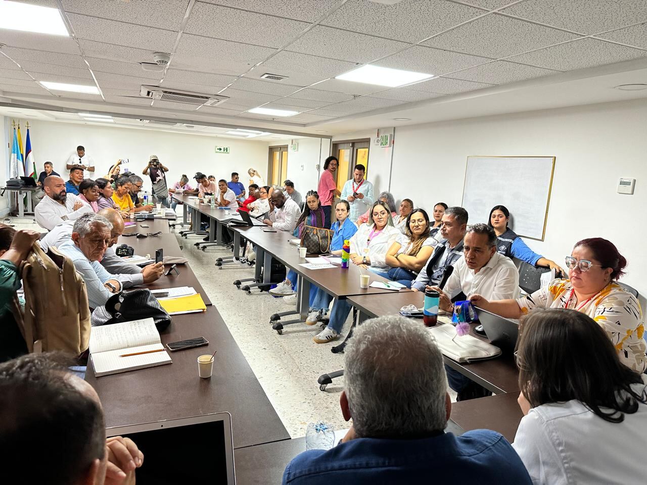 La Procuraduría acompañó la jornada para garantizar transparencia y cumplimiento de lo pactado.