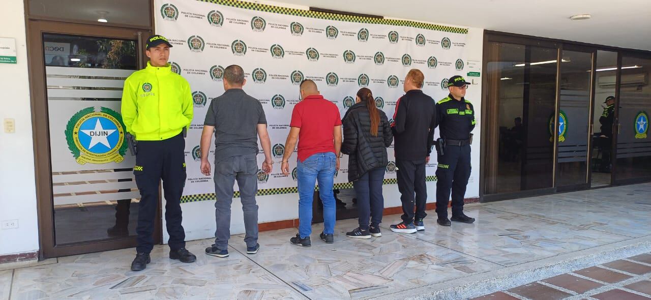 Los capturados enfrentarían cargos por los delitos de concierto para delinquir y lavado de activos.