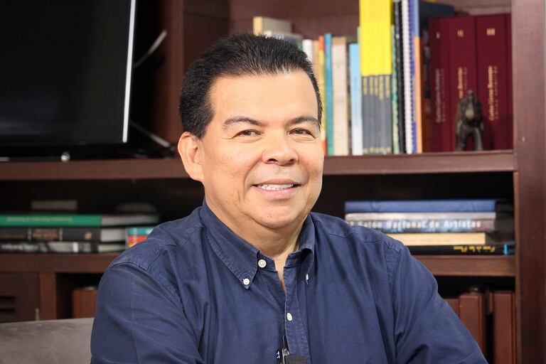 Roberto Ortiz conocido como el Chontico, empresario del chance, candidato a la alcaldía de Cali.