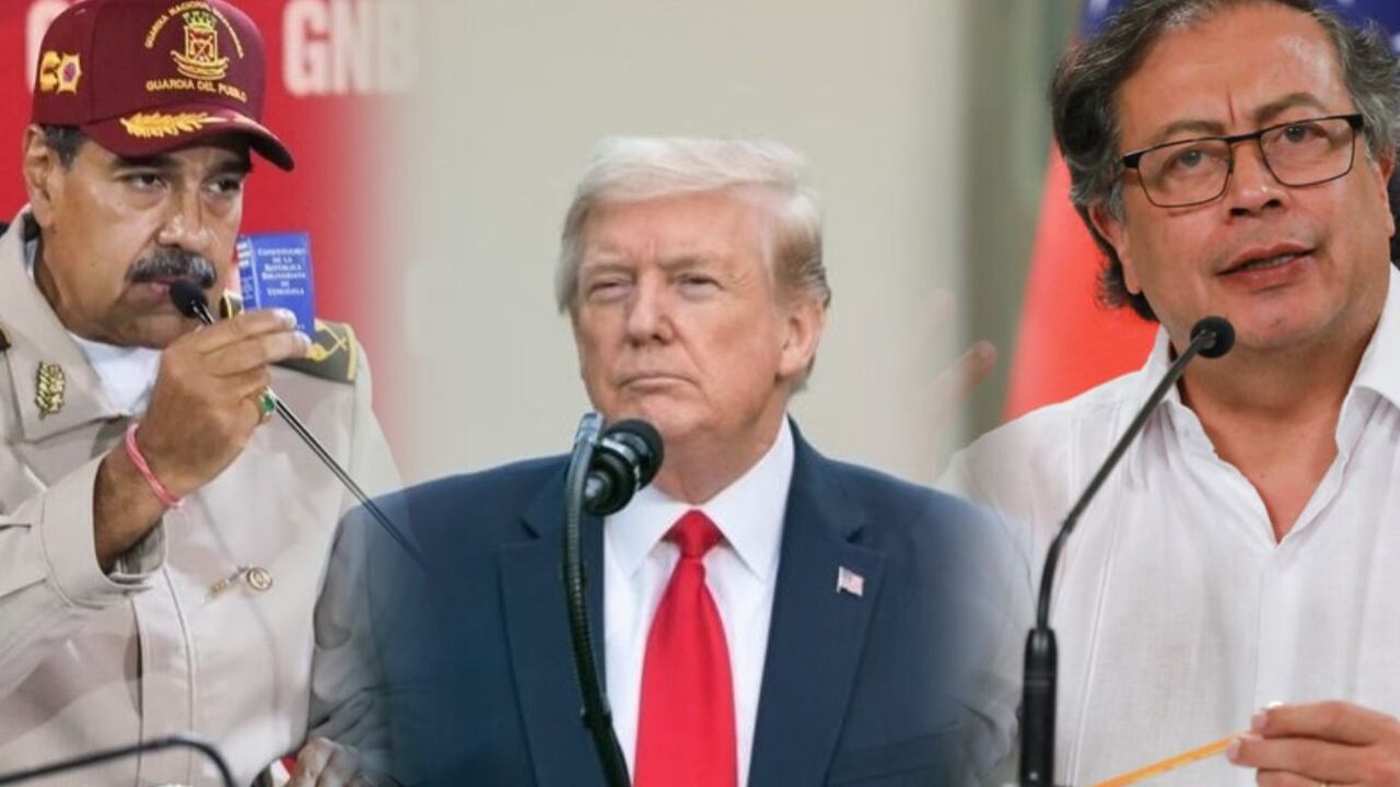 Donald Trump habló sobre Colombia y Venezuela.