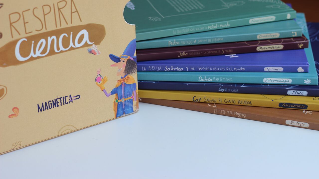 Colección de libros Respira Ciencia