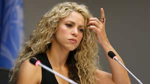 NEW YORK, NY - SEPTEMBER 22: Singer Shakira speaks during a press conference following the Meeting Of The Minds: Investing In Early Childhood Development As The Foundation For Sustainable Development Meeting at United Nations on September 22, 2015 in New York City. (Photo by J. Countess/Getty Images)