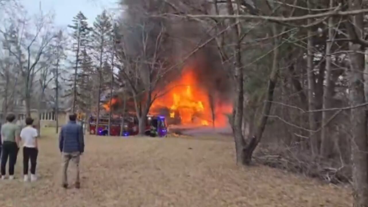 Los habitantes de la casa sobrevivieron.