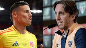 Sigue la novela: distante declaración de Luis Zubeldía sobre el desempeño de James Rodríguez con Colombia causa sorpresa en redes.