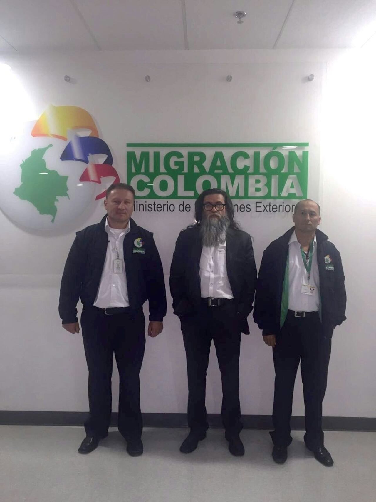 Así lucia Gildardo Rodríguez Herrera cuando regresó a Colombia en 2016 y fue nuevamente detenido por Migración Colombia.