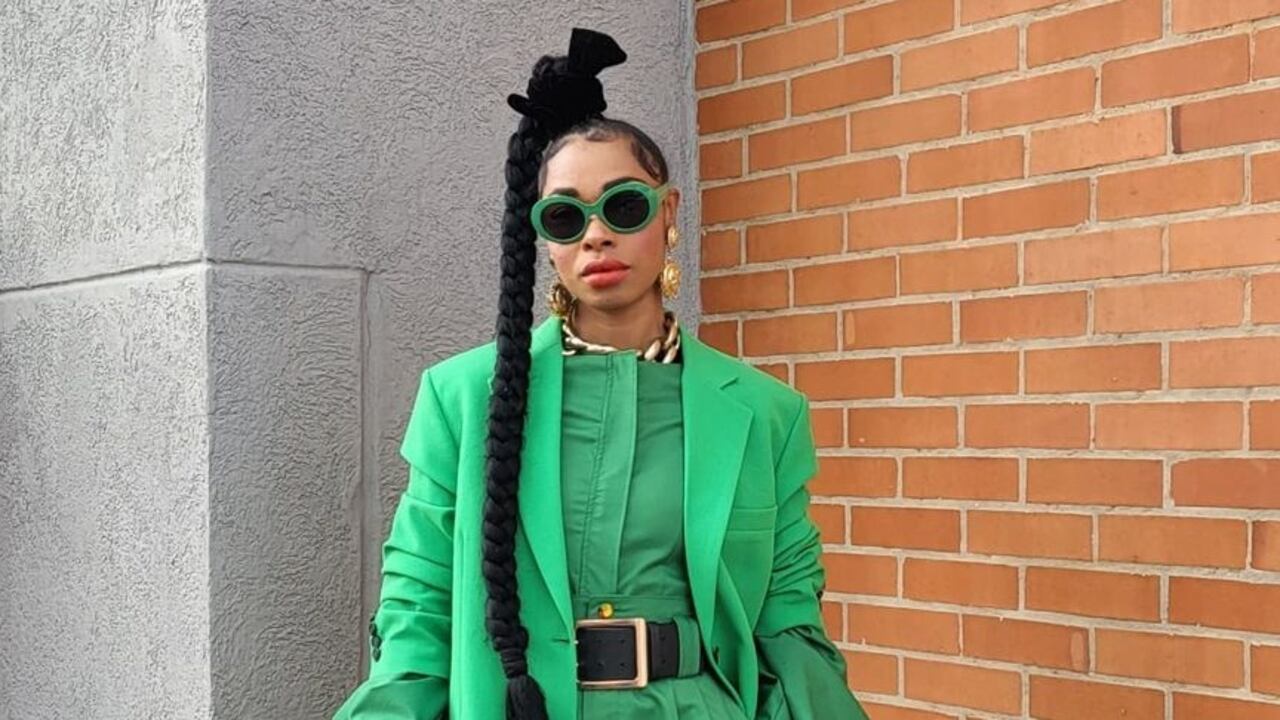 Lia Samantha, diseñadora de moda y pionera en moda afrocolombiana