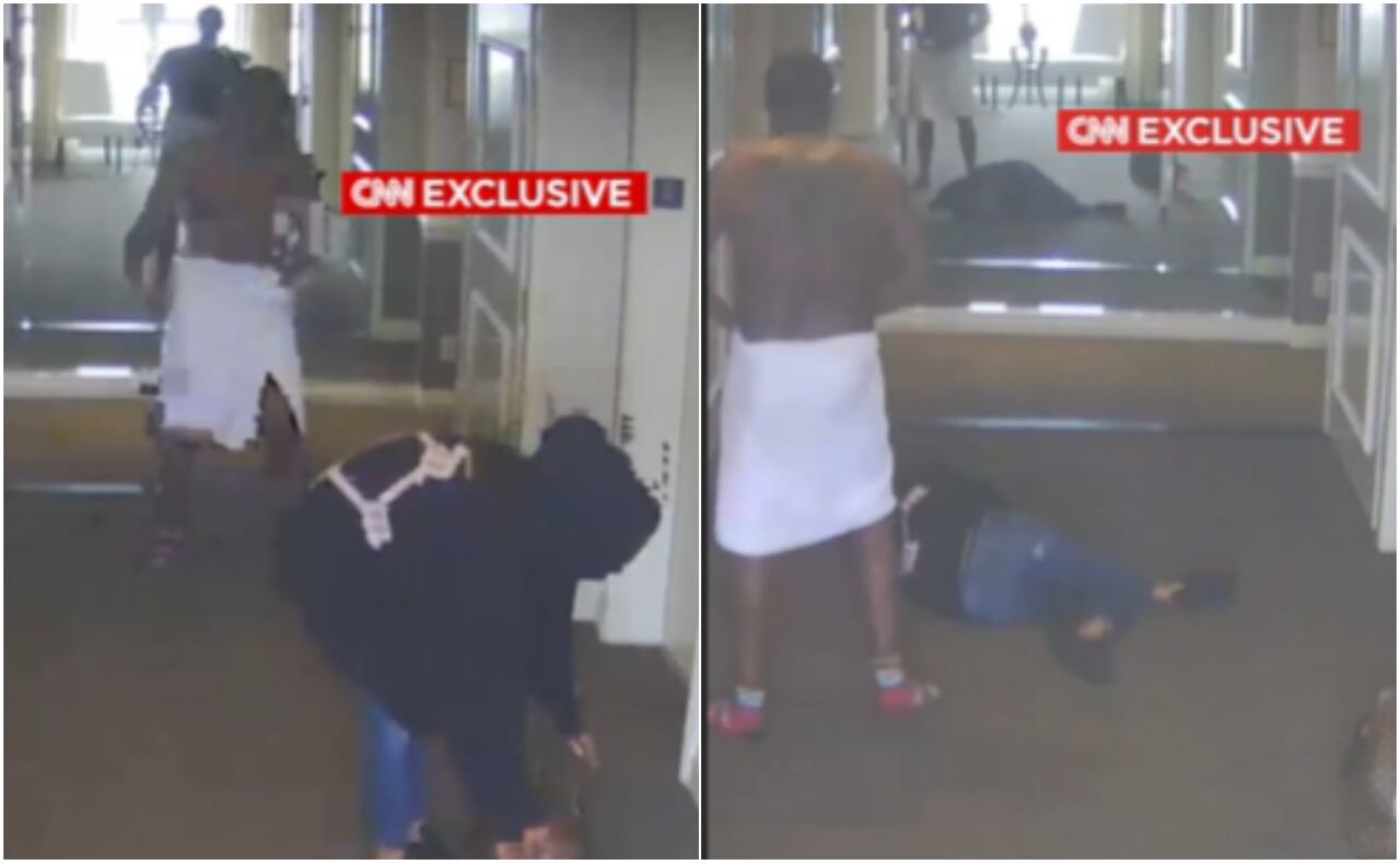 Imágenes de videovigilancia muestran a Sean "Diddy" Combs agrediendo a expareja Casandra Ventura.