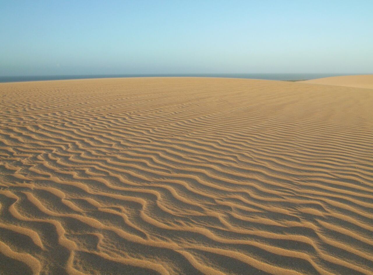 El desierto de La Guajira.