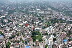 Diferentes imágenes del Cali desde el Aire. Fotos Raúl Palacios / El Pais / 15 de Junio del 2023 Cali.