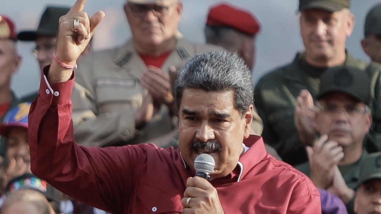 Nicolás Maduro arremetió contra Juan Guaidó y el gobierno de Joe Biden