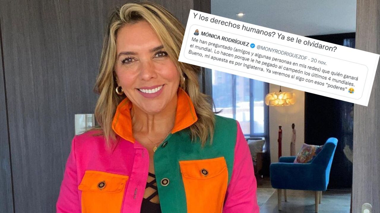 La presentadora de Noticias Uno fue fuertemente cuestionada por sus posiciones sobre el mundial.
