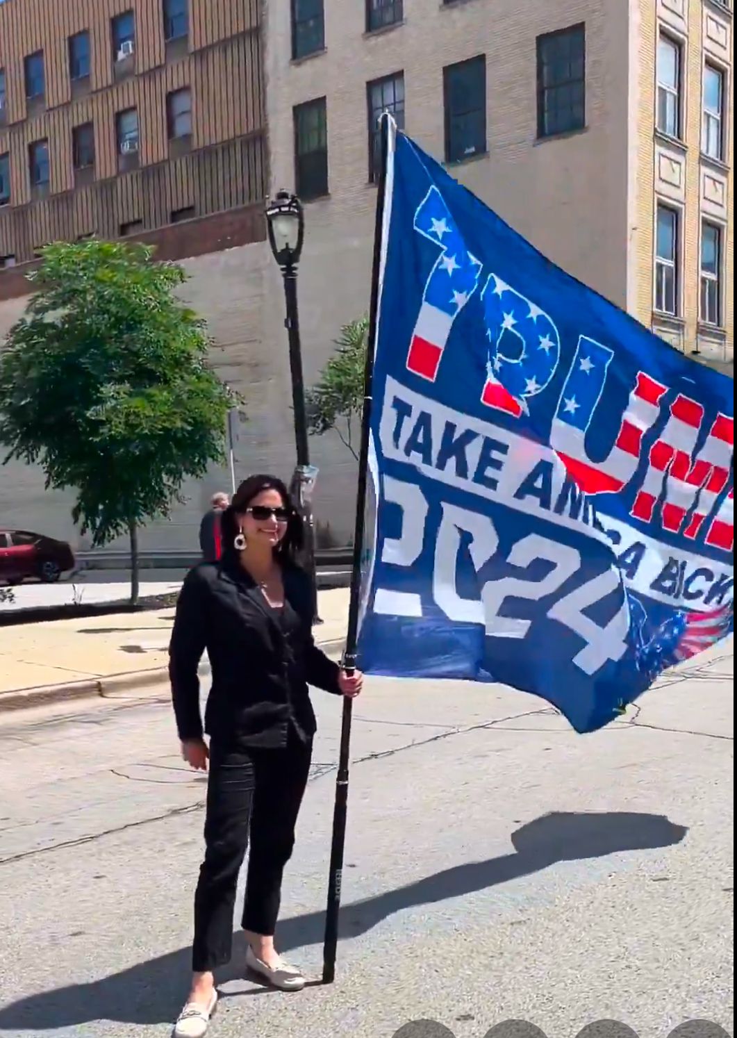 La aspirante a congresista y controvertida animadora del MAGA, Valentina Gómez, de 25 años.