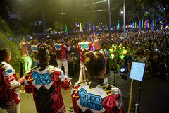 Con un concierto gratuito y sorpresivo, el Grupo Niche le hizo la Feria a caleños y visitantes.