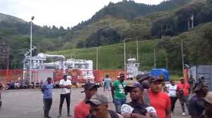 Comunidades se toman la Hidroeléctrica La Salvajina.