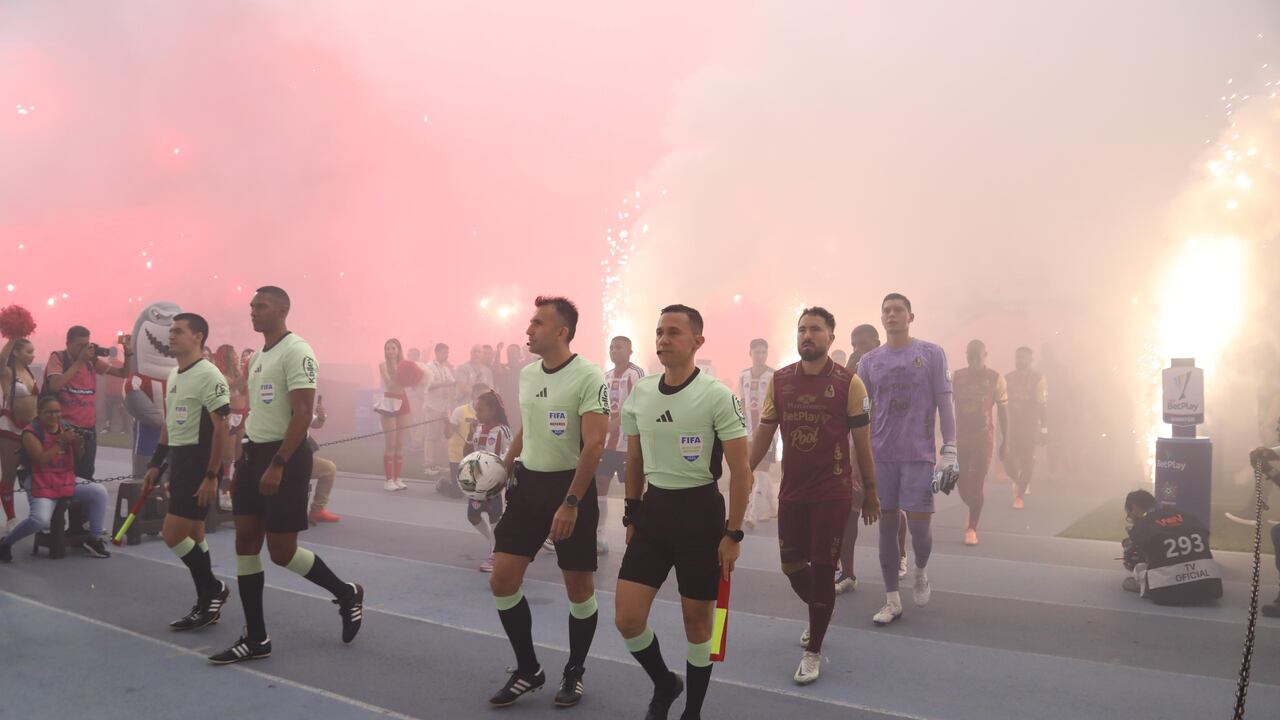 Final de Liga BetPlay entre Junior y Tolima