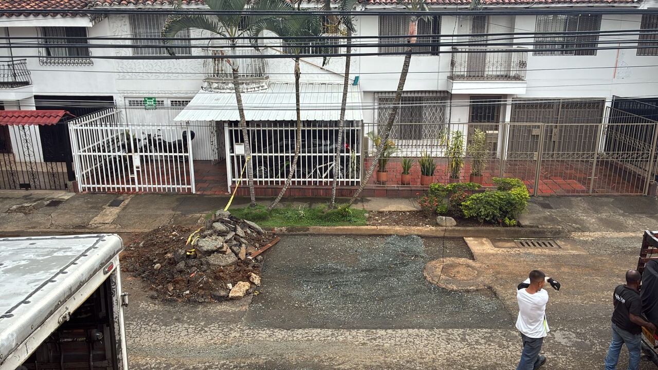 Así luce el punto actualmente, tras la primera visita de Emcali.