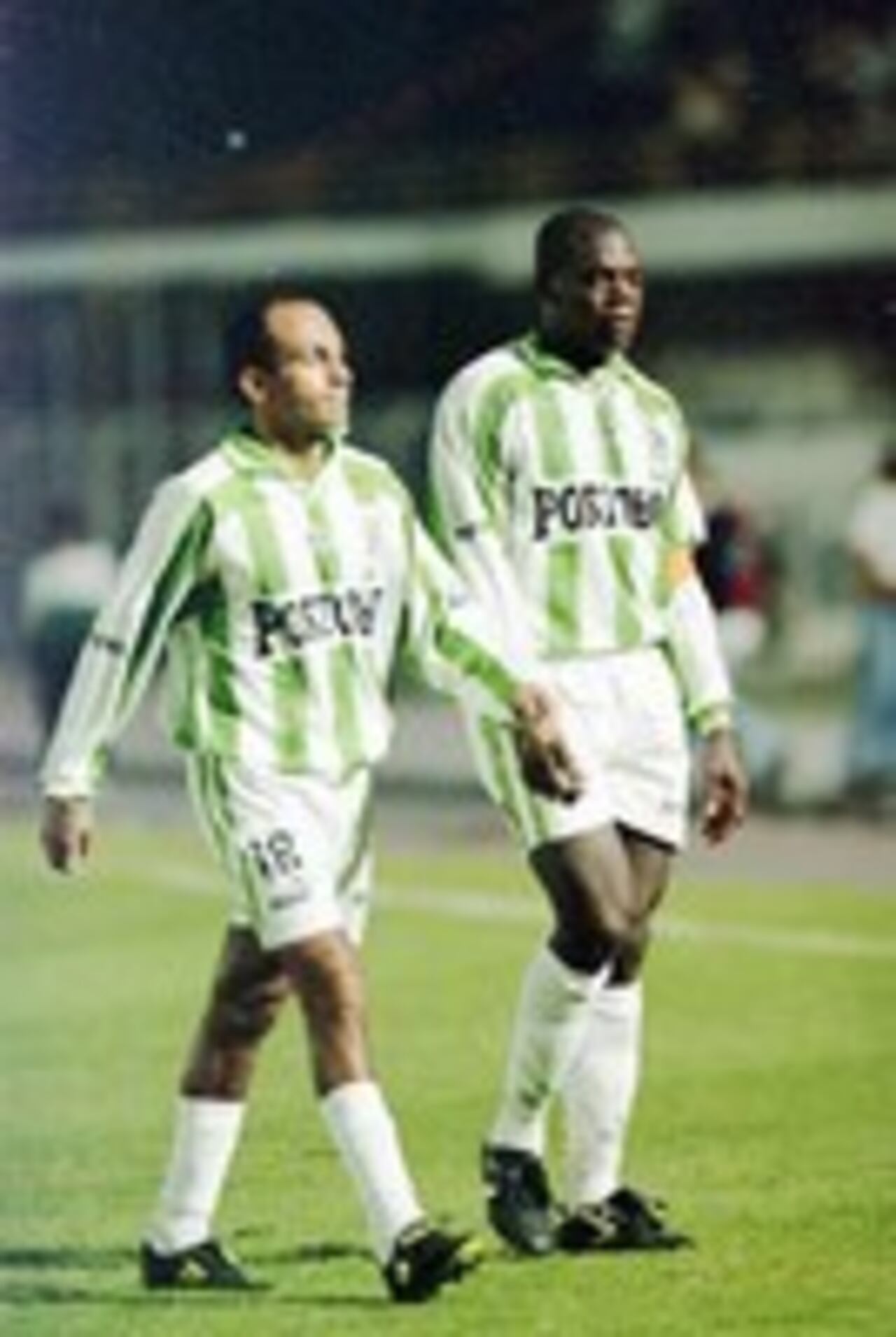 Luis Carlos Perea jugó en la época de los puros criollos en Atlético Nacional.