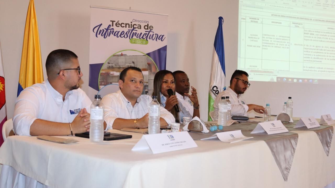 La Contraloría Valle presentó un informe sobre el estado actual de los proyectos de obras inconclusas de su competencia.