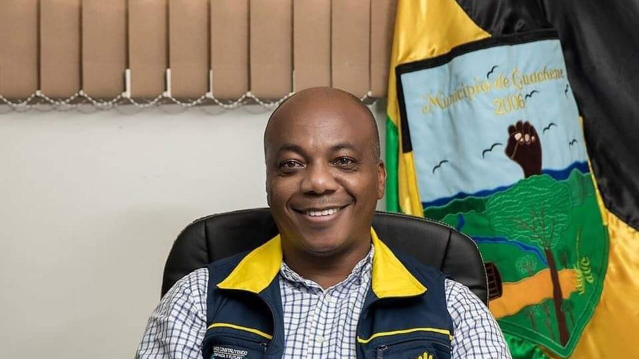Elmer Abonia Rodríguez, alcalde Guachené, Cauca.