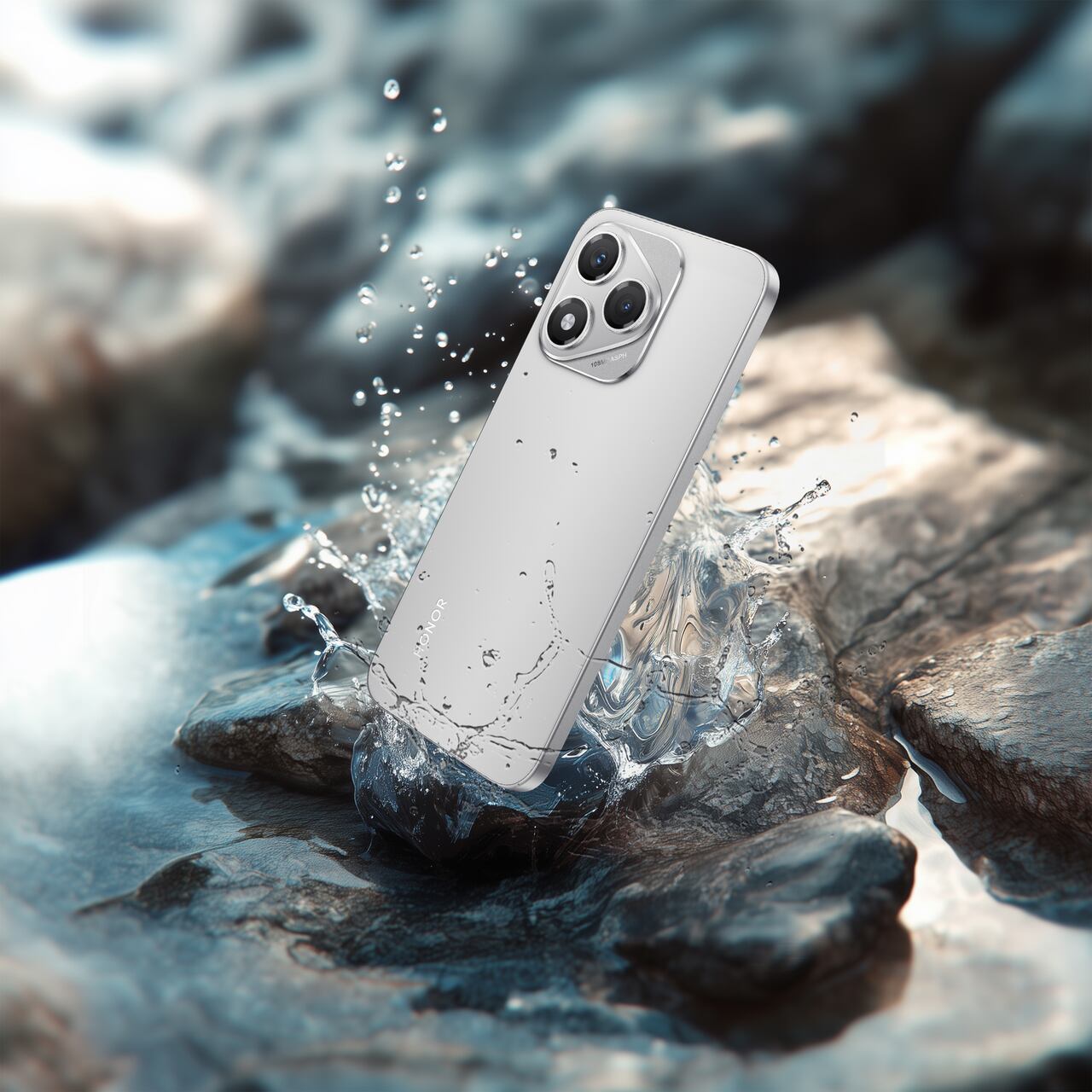 Este nuevo teléfono tiene un botón inteligente para cámara, una innovación exclusiva que permite abrirla al instante y no perder ni medio segundo de acción o emoción.