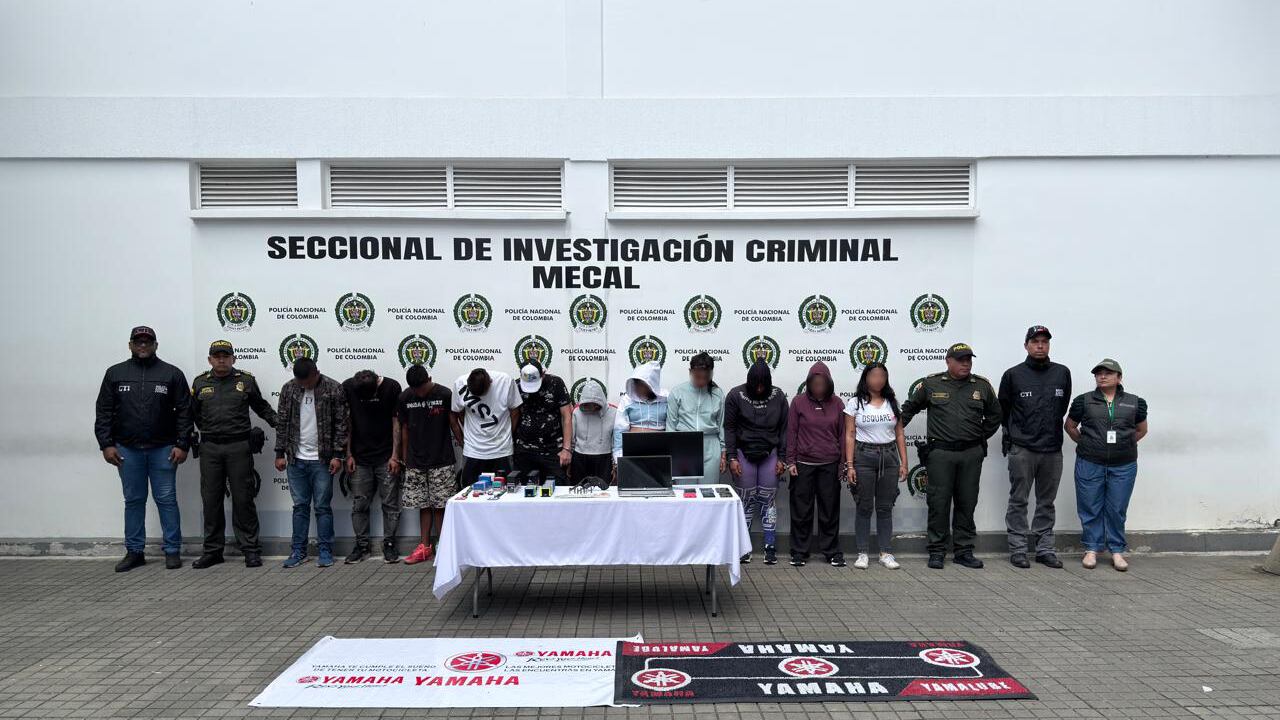 Miembros de ‘The Sscamers’ capturados en Bucaramanga, serán imputados por tres delitos.