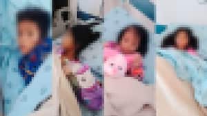 Hermanos Mucutuy en medio de su recuperación en Bogotá.