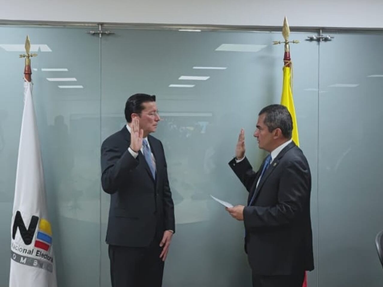 Hernán Penagos se posesionó como nuevo registrador